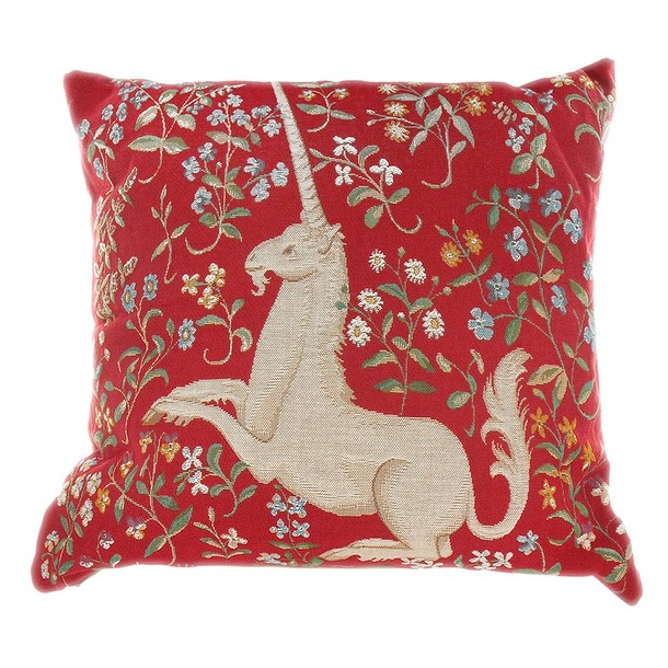 Housse de coussin Licorne