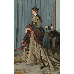 Mrs Louis Joachim Gaudibert, born Marguerite Marcel (1846-1877), wife of a trader from Le Havre