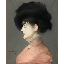 The Viennese: Portrait of Irma Brunner in a Black Hat