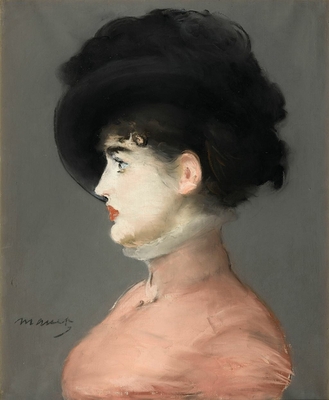 The Viennese: Portrait of Irma Brunner in a Black Hat