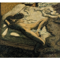 Woman Dozing on a Bed or The Indolent Woman