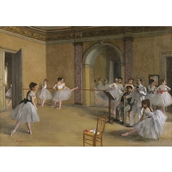 Le Foyer de la danse à l'Opéra de la rue Le Peletier