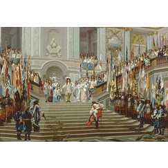 Reception of Condé in Versailles