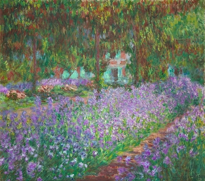 Le jardin de l'artiste à Giverny