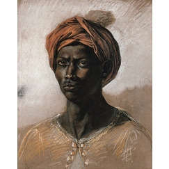 Nègre au turban