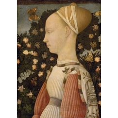 Portrait de Ginevra d'Este dit aussi Portrait de Marguerite de Gonzague