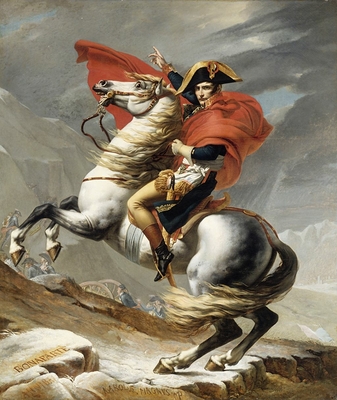 Bonaparte, Premier consul, franchissant le Grand Saint-Bernard, 20 mai 1800