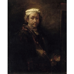 Portrait de l'artiste au chevalet