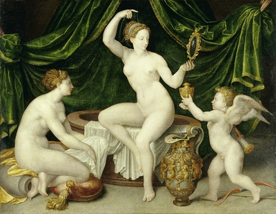Venus at her toilet