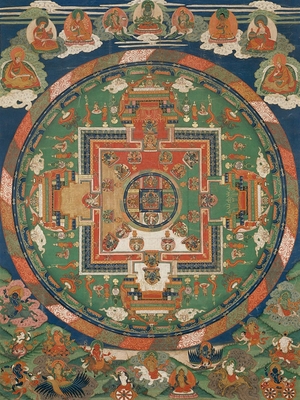 Mandala d'Aksobhya (Mi-bskyod-pa)