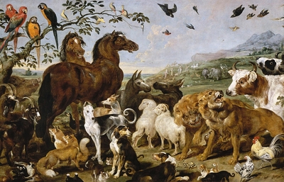 The Entry of the Animals into Noah's Ark