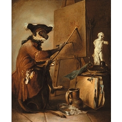 The Monkey Painter