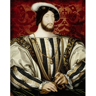 Francis I, King of France - Paper without frame XS