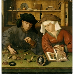 The Moneylender and His Wife