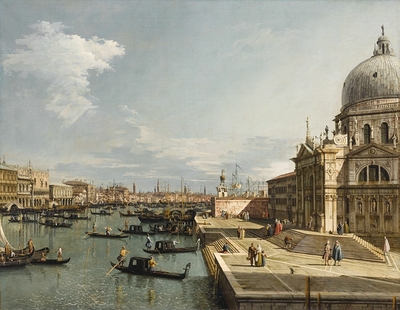 The entrance to the Grand Canal