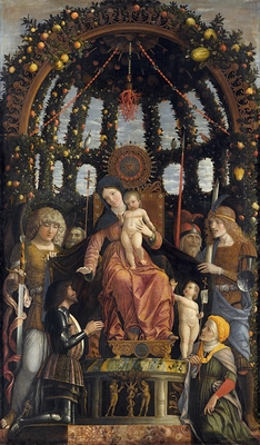 The Virgin and the Child, known as the Virgin of Victory