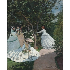 Femmes au jardin, à Ville d'Avray