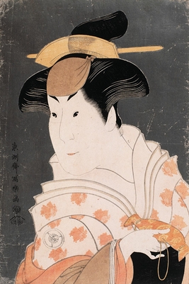 Portrait de l'onnagata Iwai Hanshirô IV dans le rôle de Shigenoi