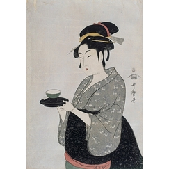 Portrait de Naniwaya Okita