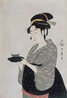 Portrait de Naniwaya Okita