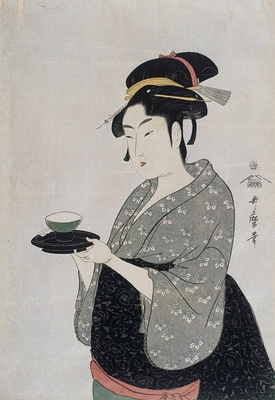 Portrait of Naniwaya Okita