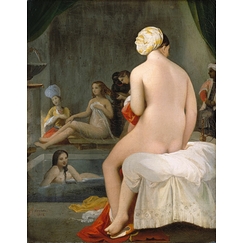 The little bather - Interior of a harem