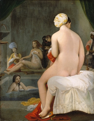 The little bather - Interior of a harem