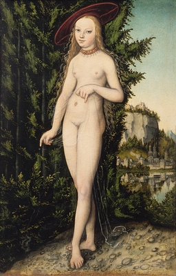 Venus Standing in a Landscape