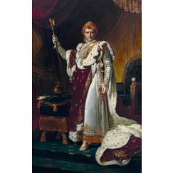 Napoleon I in coronation costume