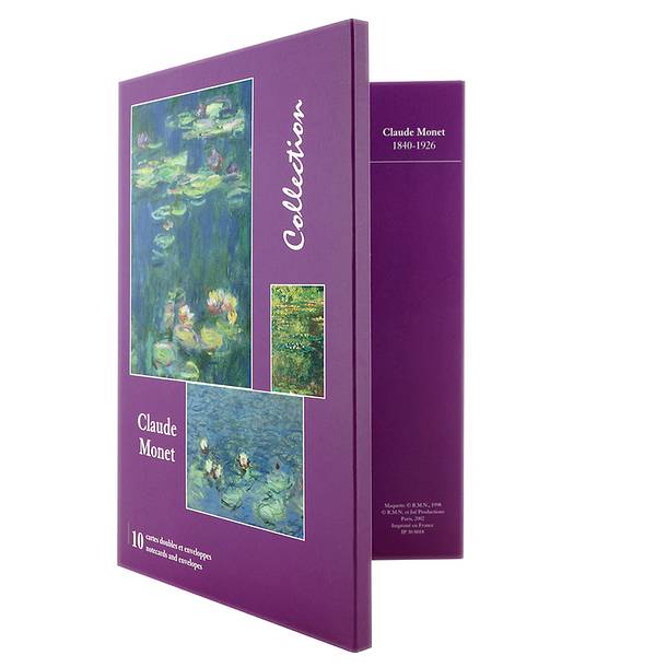 Set of 10 Notecards & Envelopes Monet, The Water Lilies