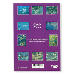 Set of 10 Notecards & Envelopes Monet, The Water Lilies