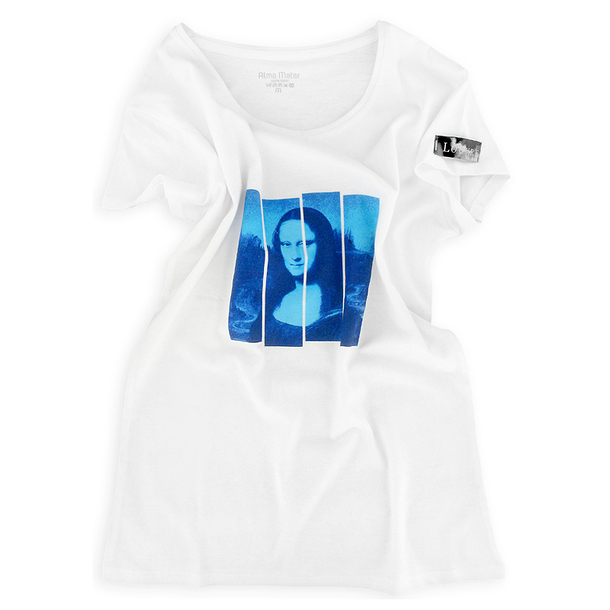 T-shirt Mona Pop - Bleu