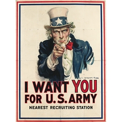 Je vous veux pour l'armée américaine