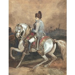 Equestrian portrait of Napoleon