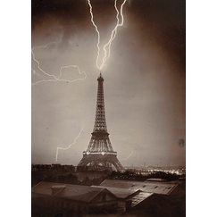 The Eiffel Tower struck by lightning I/II