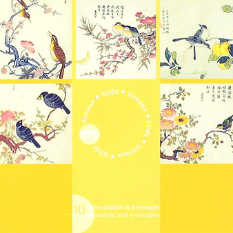 10 cartes doubles & enveloppes - Oiseaux