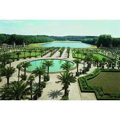 Vue de l'Orangerie du château de Versailles