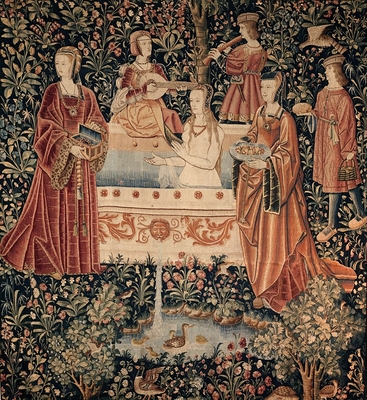 The hanging of the Lord's Life: The Bath