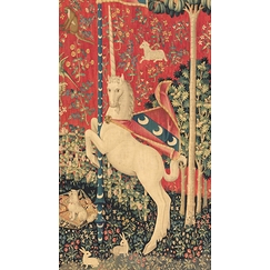 Tapestry of the Lady with Unicorn: the Taste