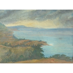 Paysage de bord de mer