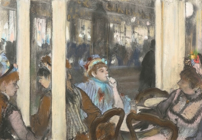 Women at the Terrace of a Café