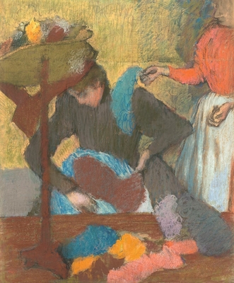 At the Milliner's