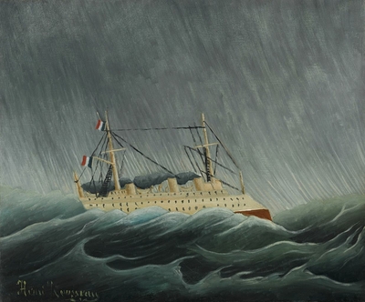 Ship in a Storm