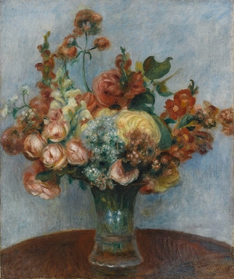 Fleurs dans un vase