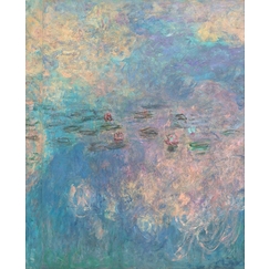 Les Nymphéas : les Nuages