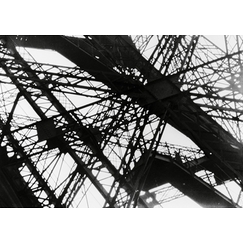 The Eiffel Tower; detail