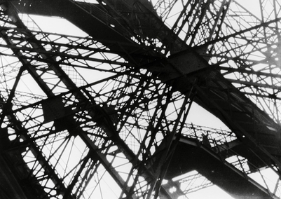 The Eiffel Tower; detail