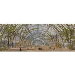 Crystal Palace project in the Saint-Cloud park: interior view