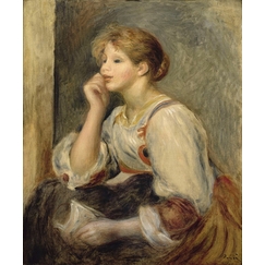 Woman with a letter