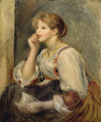 Woman with a letter